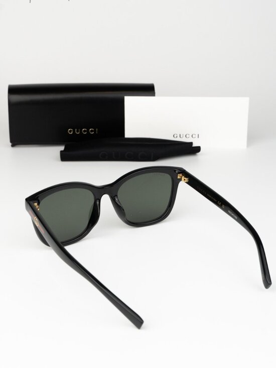 Gucci Women Sunglasses Black Grey Square GG1984SK 001 NEW AUTHENTIC main image 10